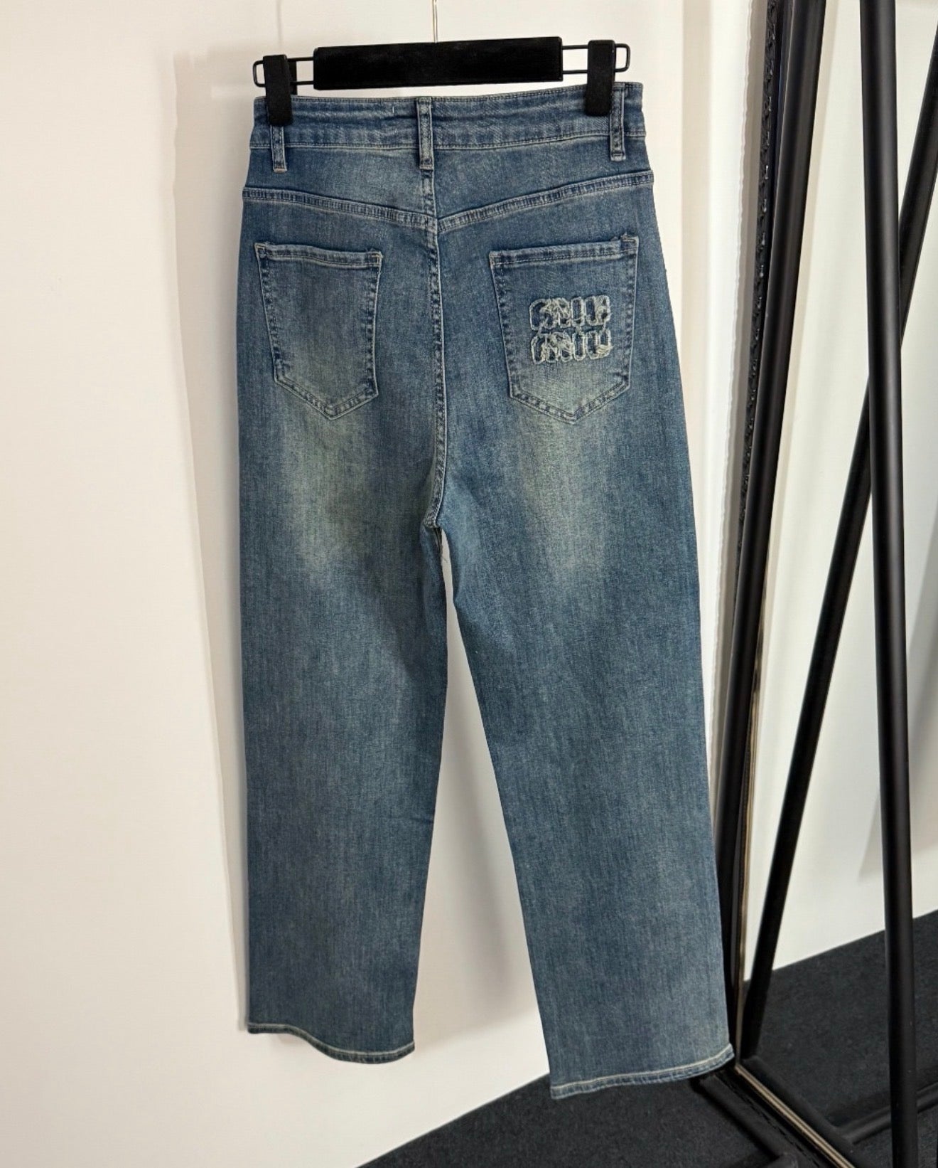 MIUE GLITZER JEANS