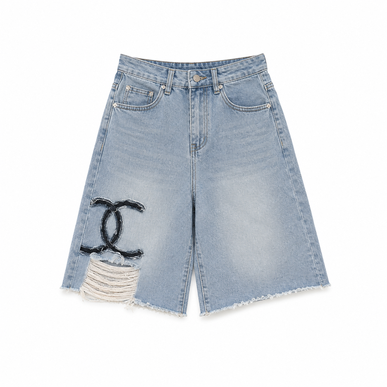 C DENIM SHORTS