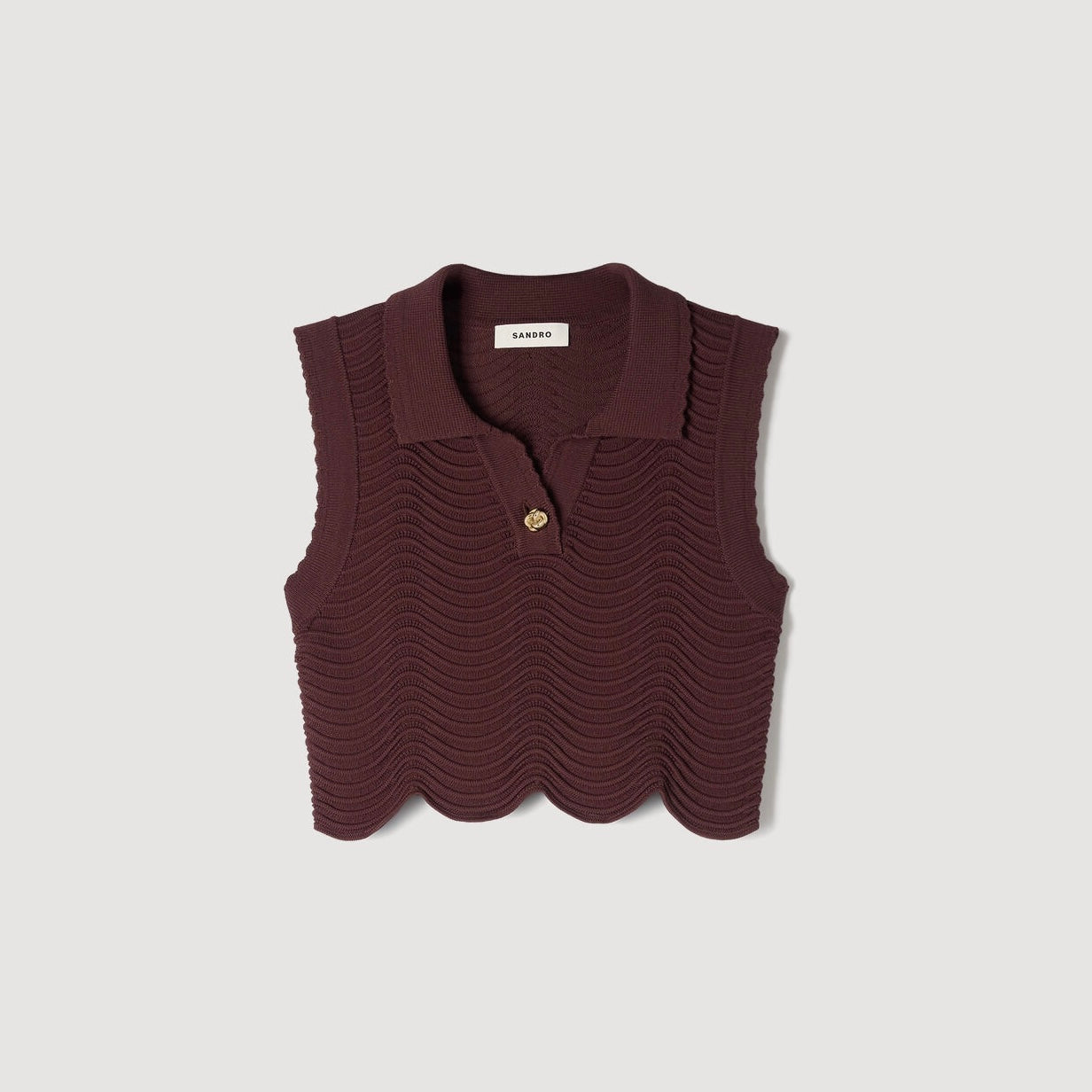 SANDRA STRICK TOP BRAUN