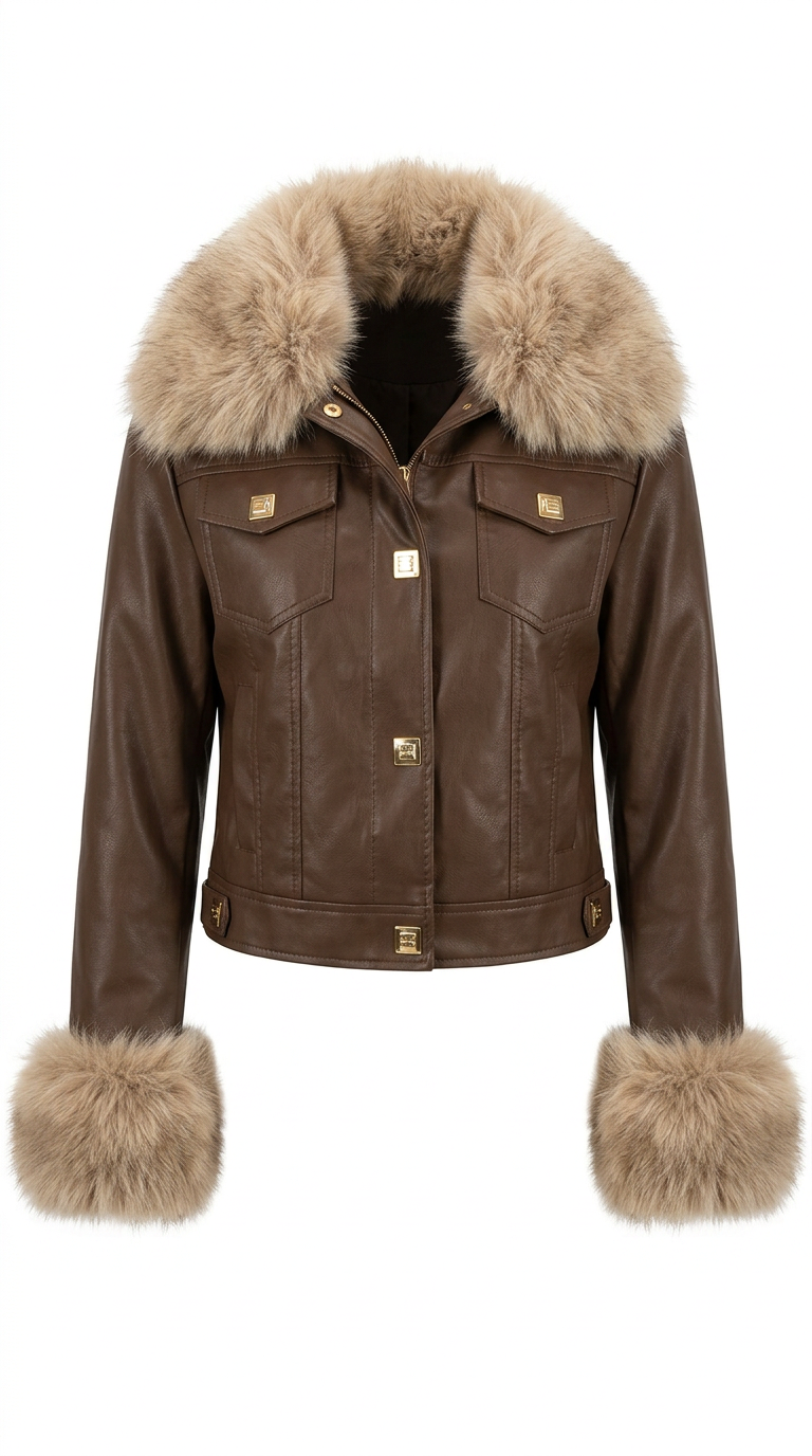 Bijou Fur Trim Jacket