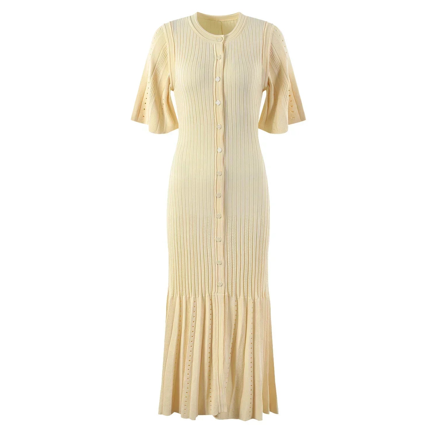 SANDRA FEINSTRICK MIDI KLEID