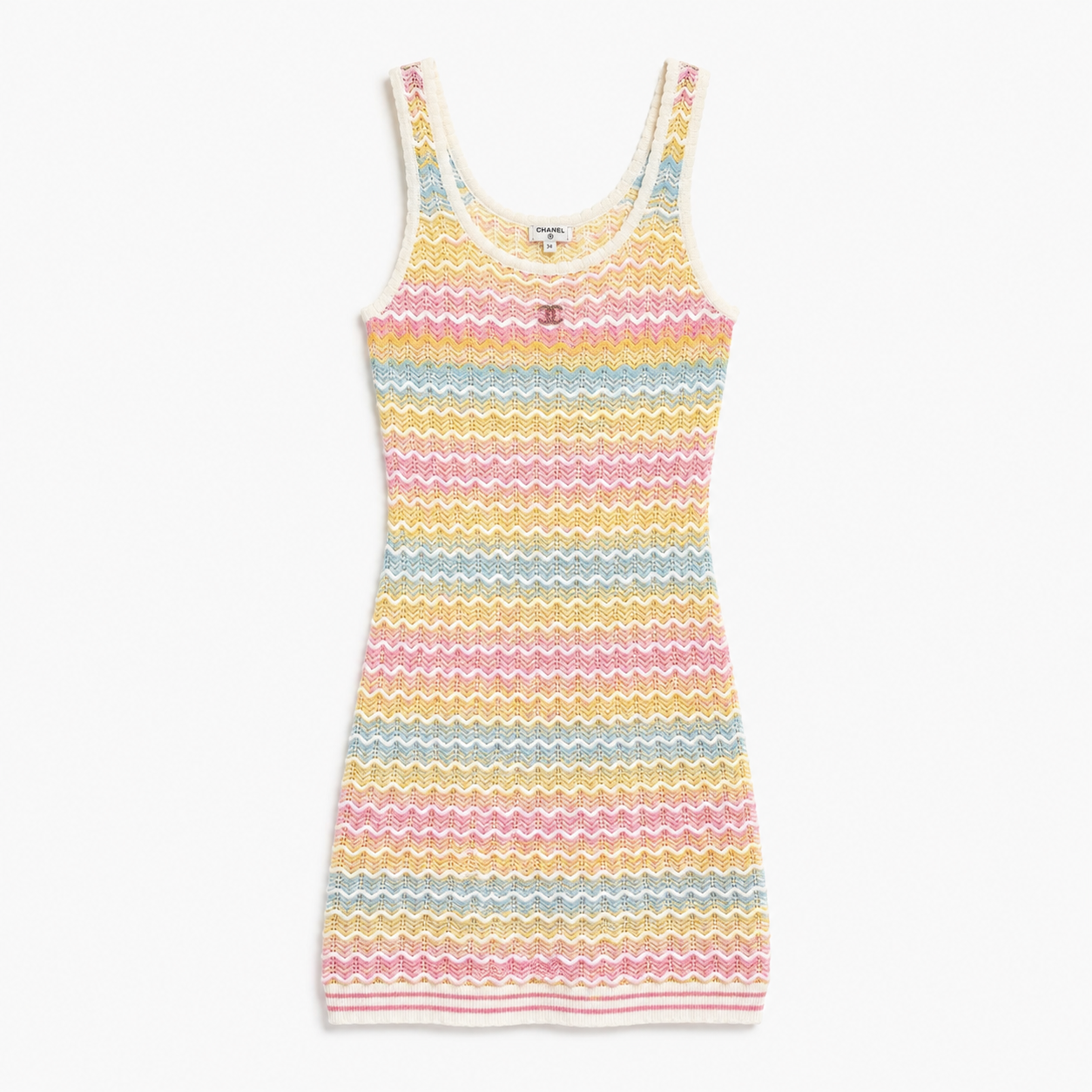 C SOMMER GESTREIFT KLEID