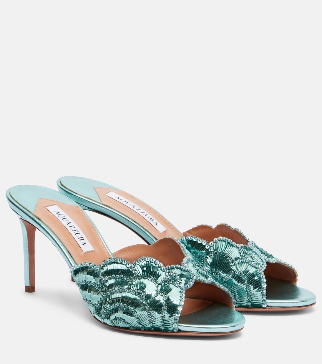 AQUA HEELS BLAUGRÜN