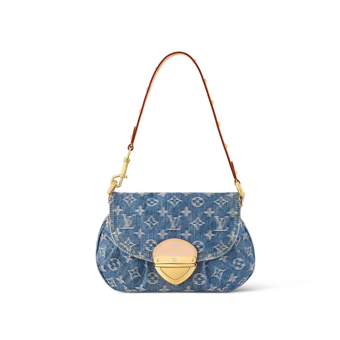 Dunkle Denim Tasche