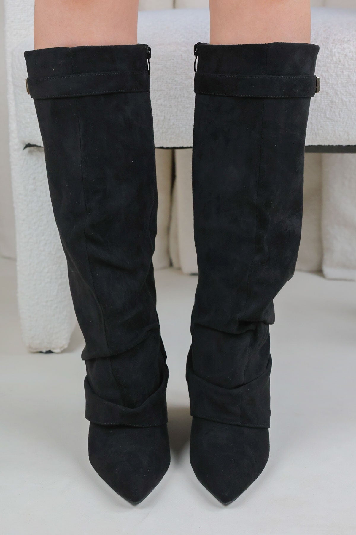 Shark Boots Slouch - Schwarz