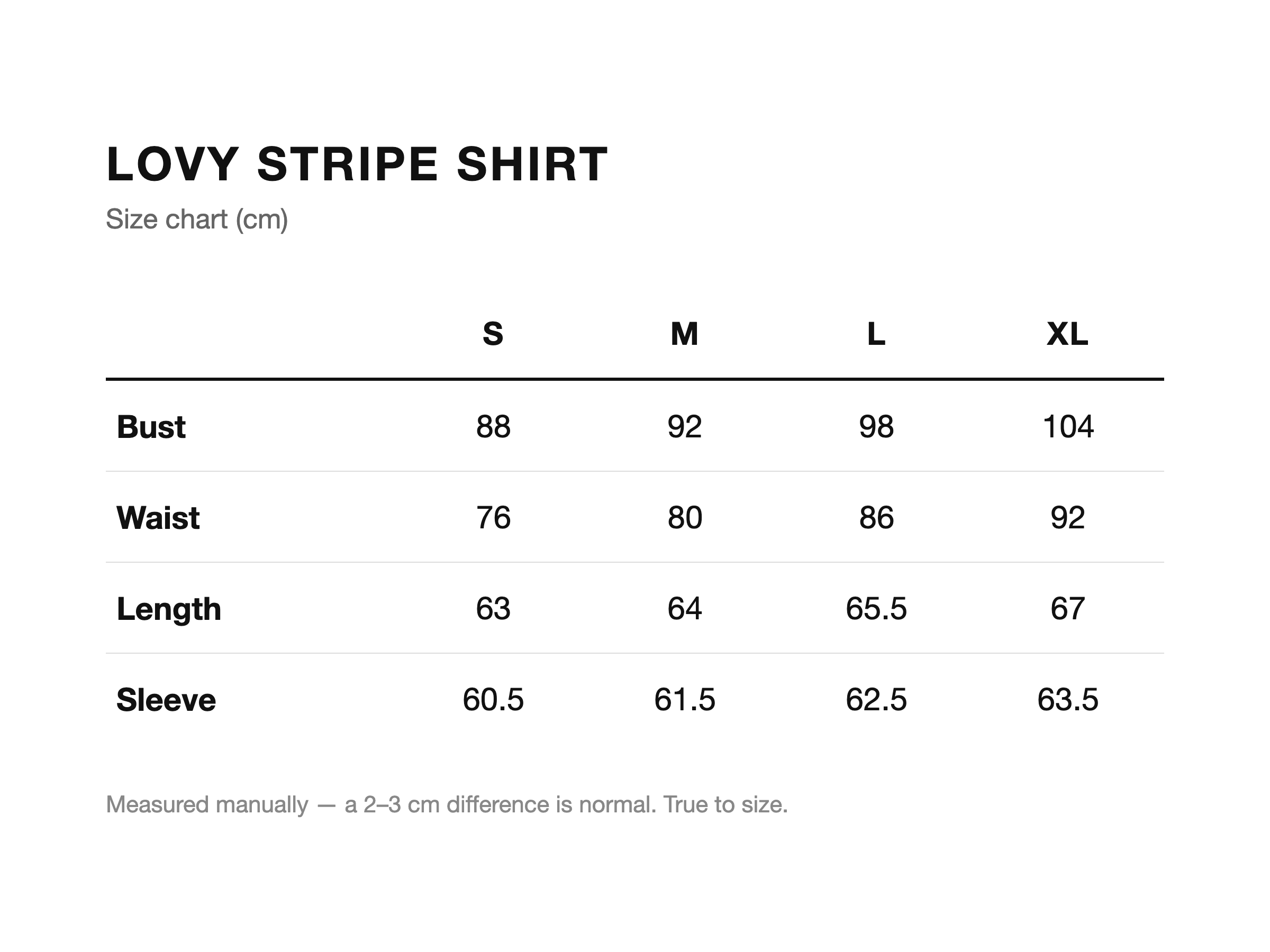 Stripe Shirt