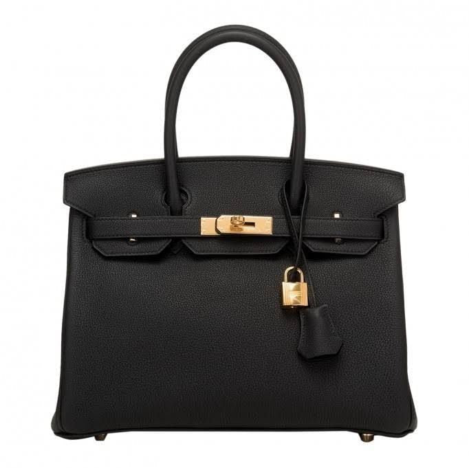 Schwarz Luxus Tasche