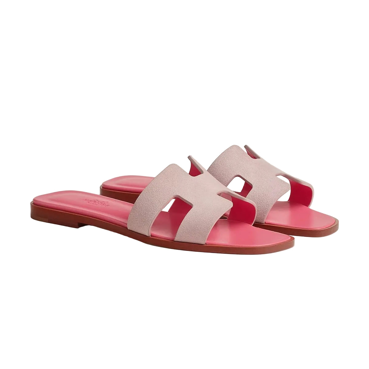 HÈR PINK TWO TONE SANDALEN