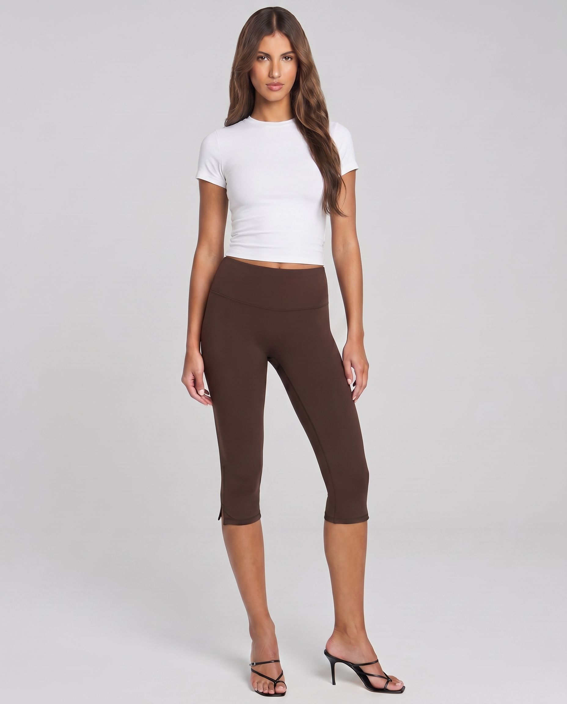High Waist Capri Leggins