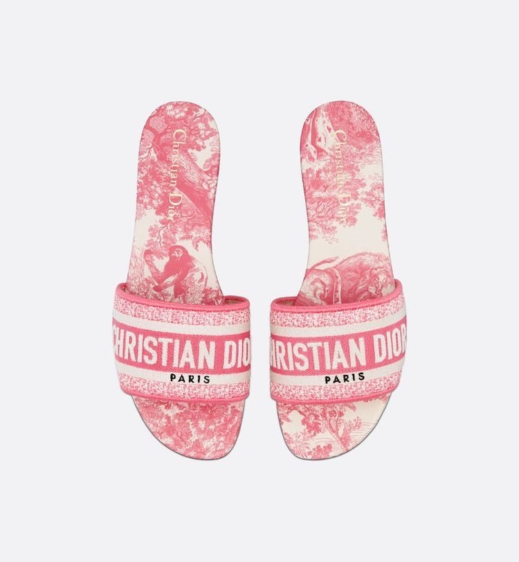 PARISE PINK PRINT SANDALEN
